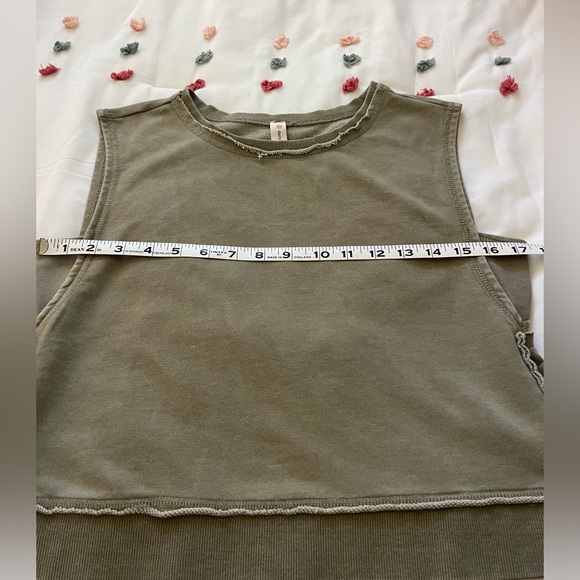 Anthropologie Daily Ritual two piece set, wide leg pant and top - Picture 9 of 9